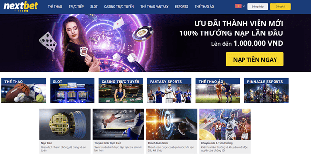 Nextbet - Trang web giải trí cá độ trực tuyến cực "hot"