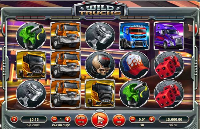 Wild Trucks - Xe tải Hoang dã - Slot game dễ thắng nhất - Casino 7Ball - Sòng bài online uy tín số 1 Việt Nam