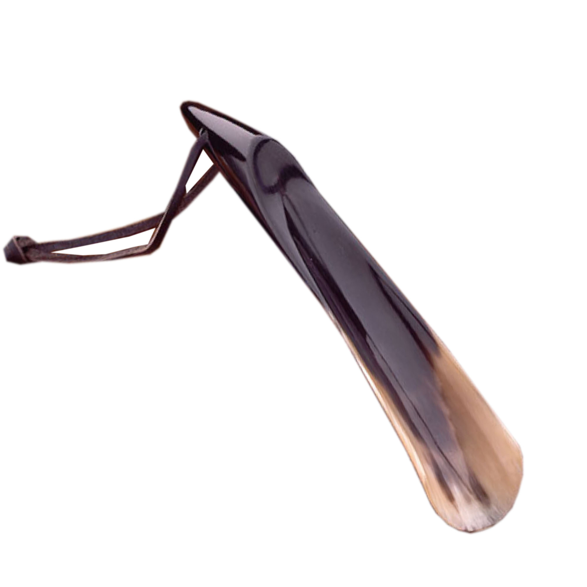 Metal Long Shoehorn Made with Real Horn 8 inch at Best Price