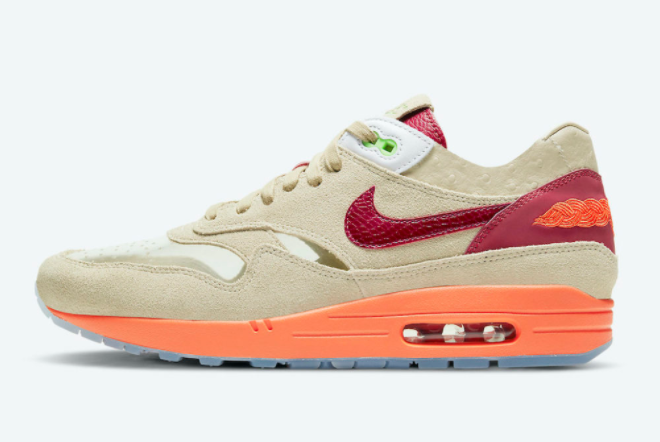 Clot x Nike Air Max 1 “Kiss of Death” 2021 New Arrival DD1870-100