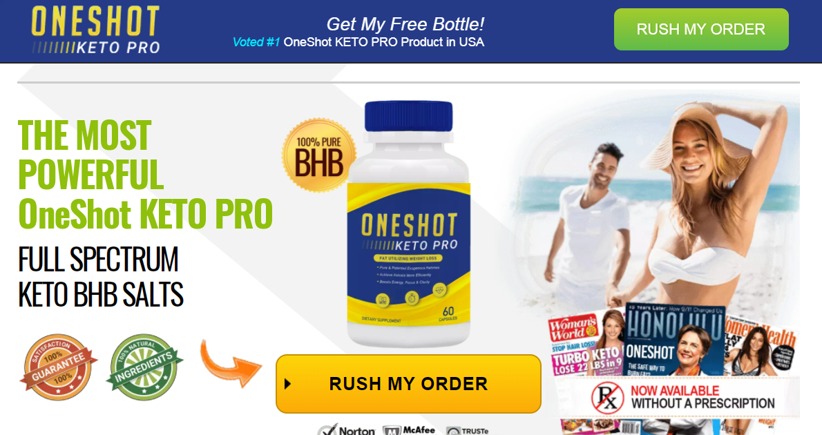 One Shot Keto Pro: One Shot Keto Pro Reviews, Ingredients, Side Effects, Benefits, Working, Price & Buy!