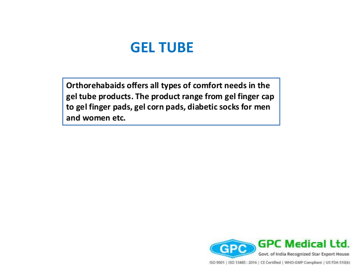 Gel Tube | edocr