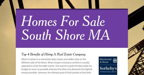 Homes For Sale South Shore MA | Smore Newsletters