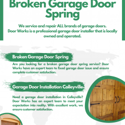 Broken Garage Door Spring | Visual.ly