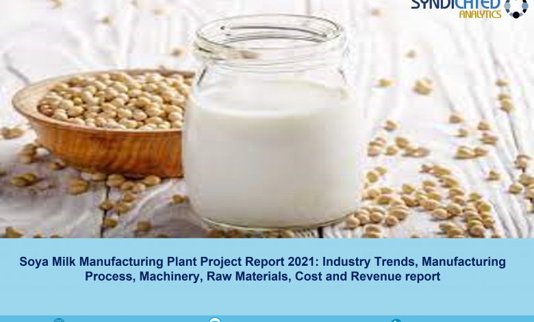 Soya Milk Manufacturing Plant Project Report, Industry Trends, Business Plan, Machinery Requirements, Raw Materials, Cost and Revenue 2021-2026 – The Manomet Current