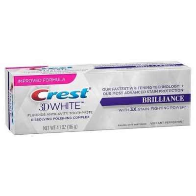 Crest 3D White Brilliance Whitening Toothpaste 116g Profile Picture