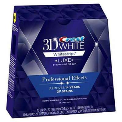 Crest 3D White Luxe Professional Effects Zahnaufhellungsstreifen Profile Picture