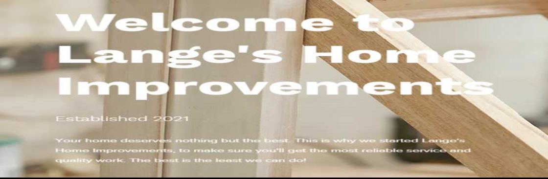 Lange's Home Improvements Cover Image