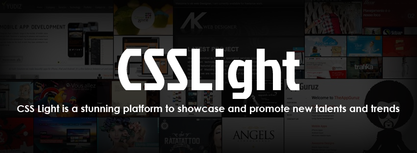 CSS Light - Featured Of The Day - Website Awards - CSS Gallery