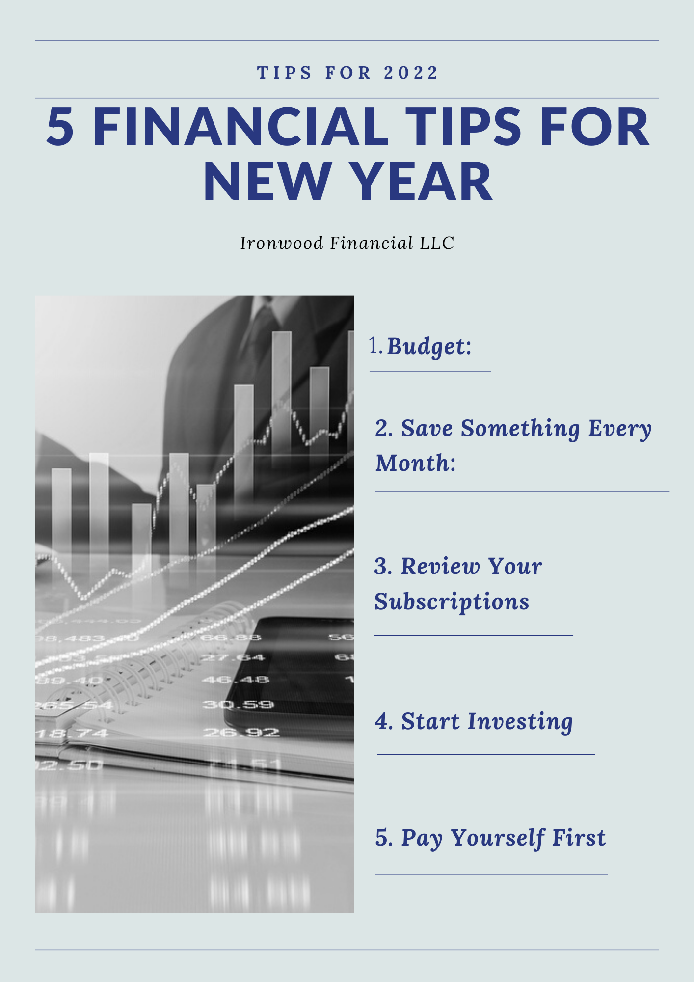 5 Financial Tips For New Year: ironwoodllc — LiveJournal