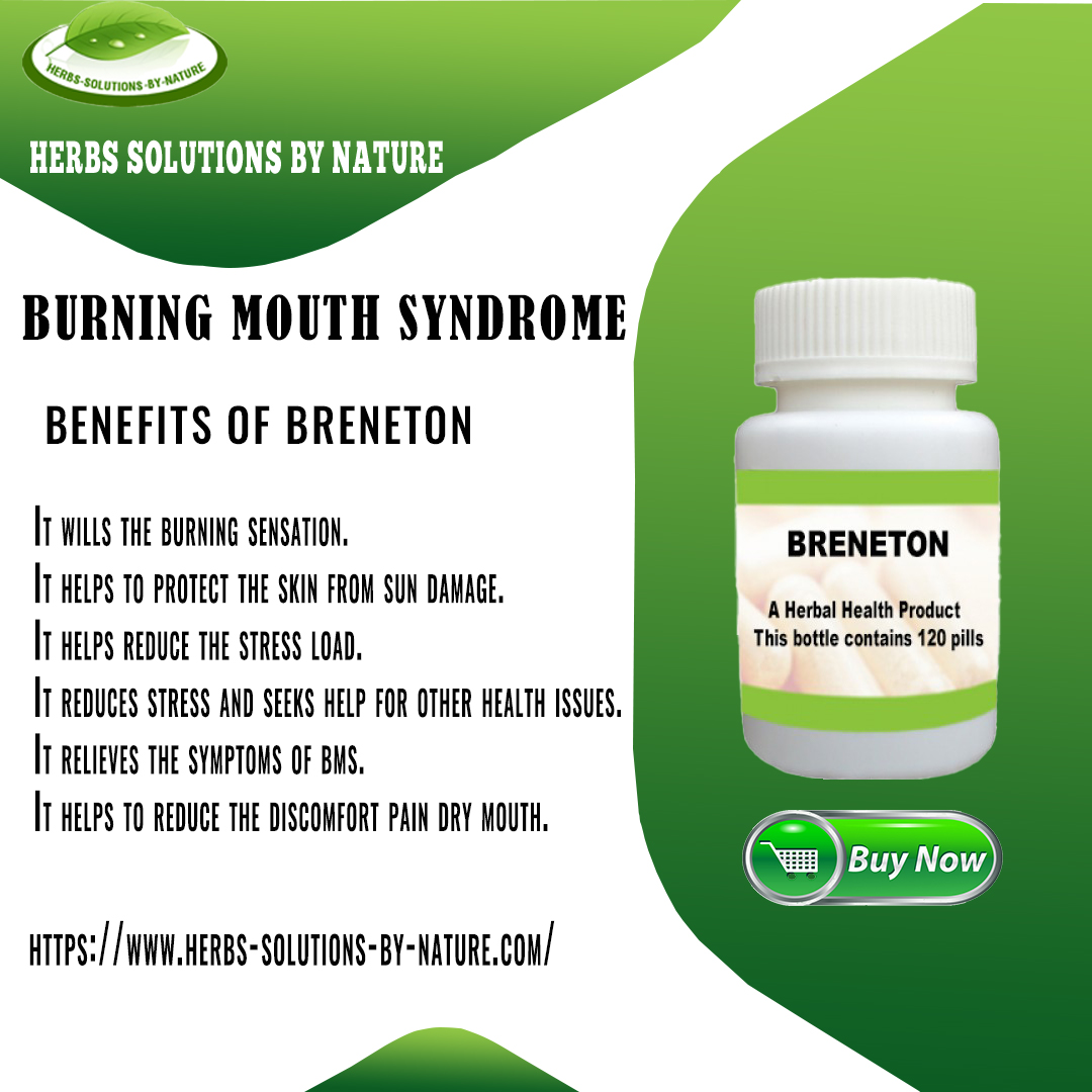 Breneton Burning Mouth Syndrome Home Remedies
