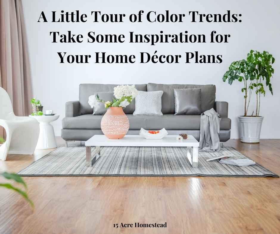 A Little Tour Of Color Trends - 15 Acre Homestead