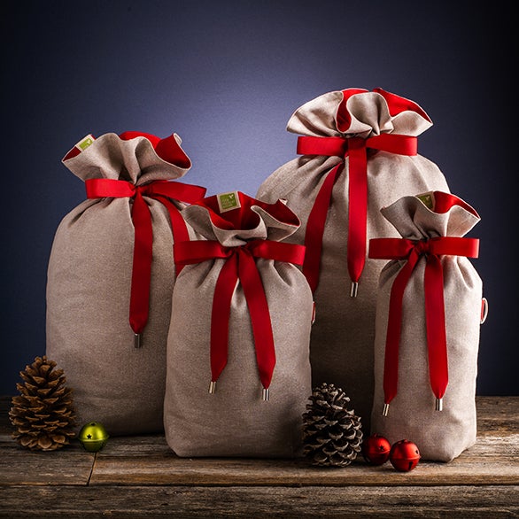 Drawstring Christmas Gift Bags | EverPresent Giving