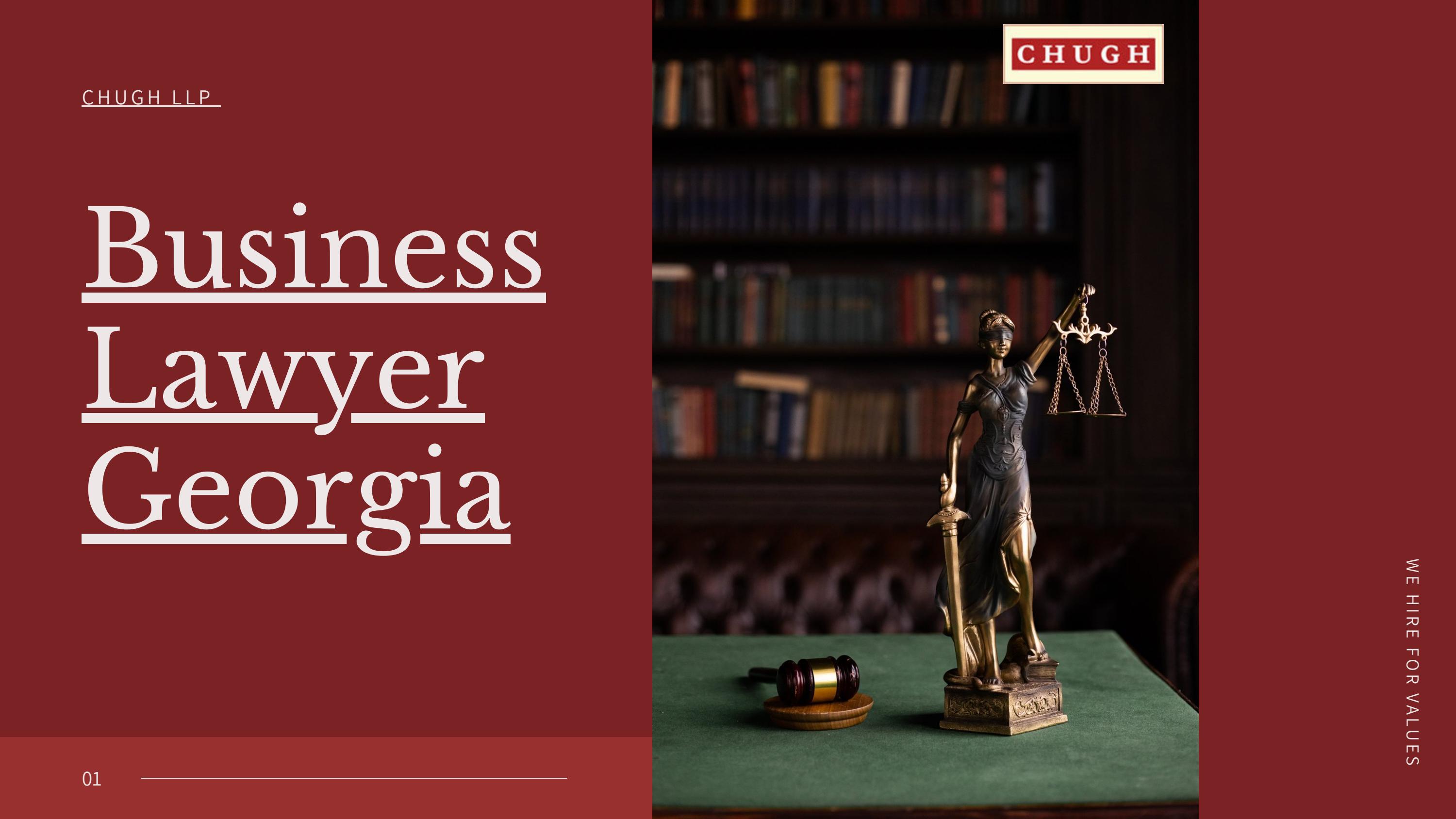 Business Lawyer Georgia | Chugh LLP