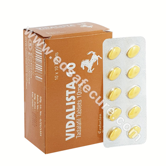 Vidalista 10 Mg Tab Online | Work | Dosage | Exclusive Offer