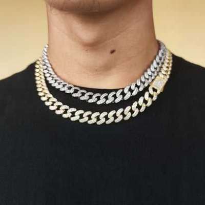 12 MM DIAMOND ICED MIAMI CUBAN CHAIN Profile Picture