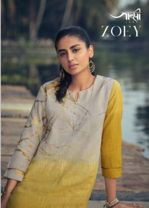 JANSI ZOEY ATTRECTIVE LOOK KURTI WITH PANT CATALOG