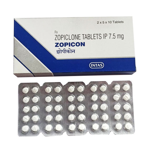 Buy Zopiclone 7.5 MG Intas Pharma tablet Online UK | Zopiclone 7.5 MG Intas Pharma tablet Cost