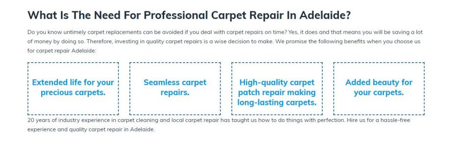 Carpet Repair Adelaide Cover Image