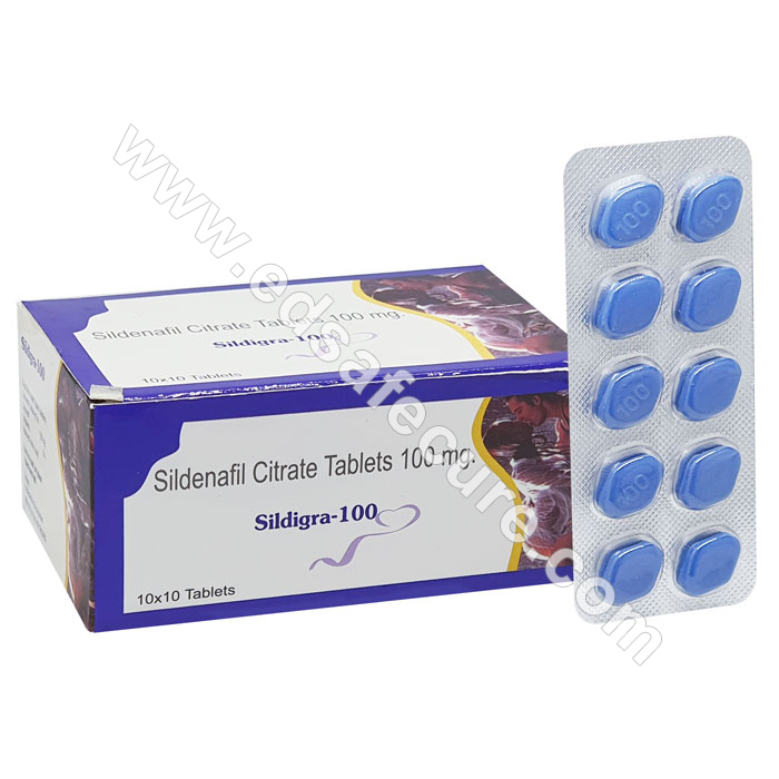 Buy Sildigra 100 Mg(Sildenafil Citrate) Pill | Cheap Price | Edsafecure