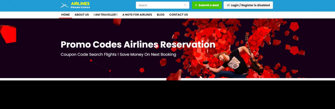 Airlines PromoCodes Cover Image