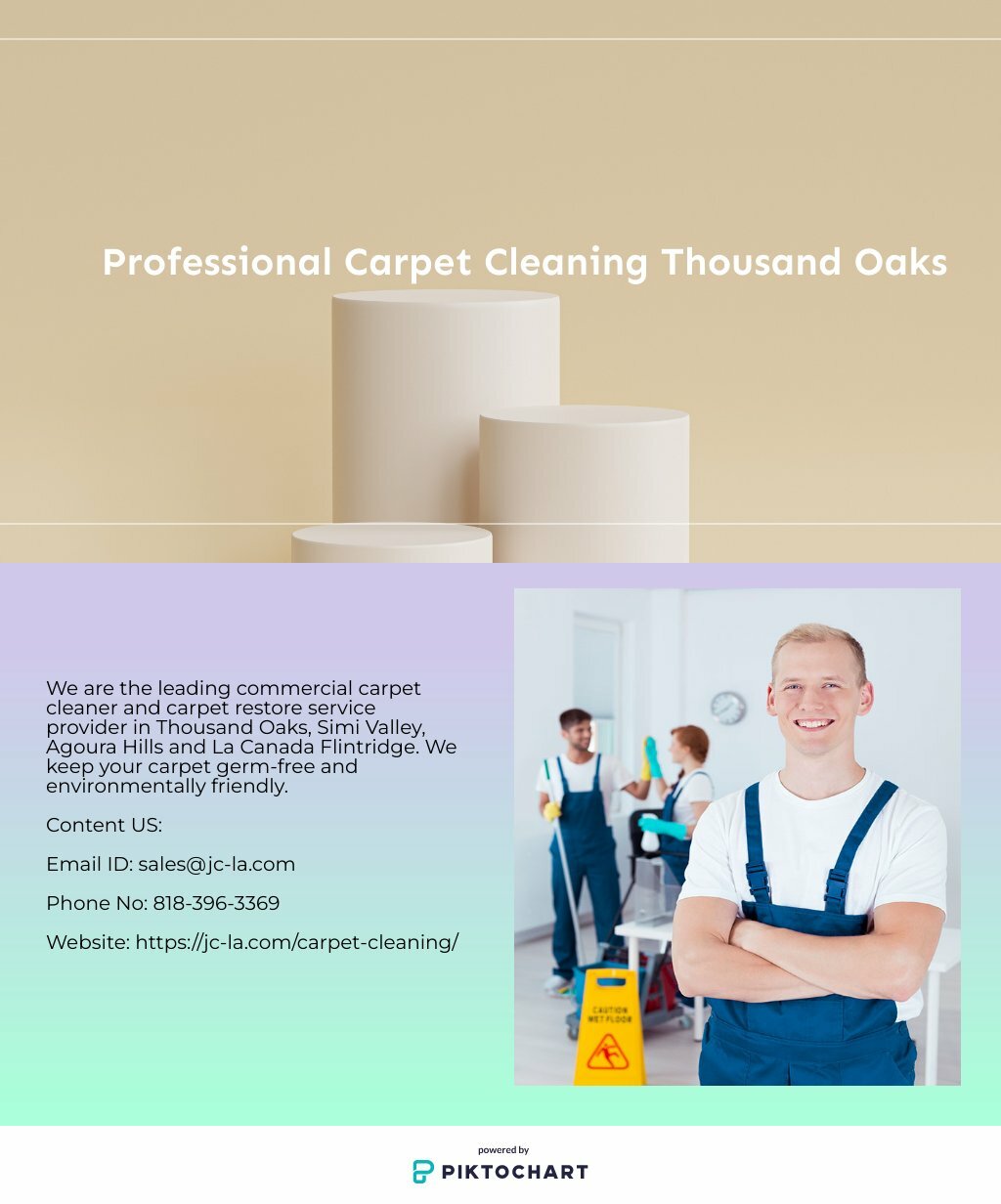 Professional Carpet Cleaning Thousand Oaks | Piktochart Visual Editor