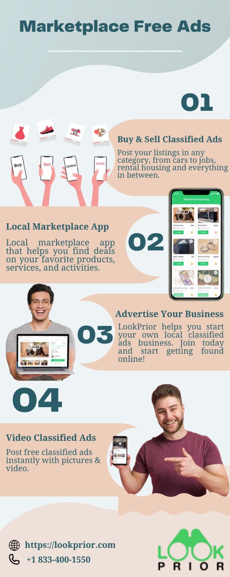 List free ads LookPrior Marketp - lookpriormarketplace | ello