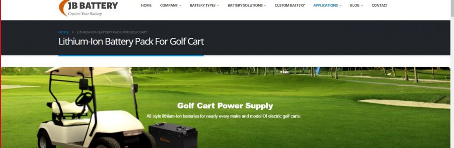 48 volt lithium ion battery packs for golf carts Cover Image