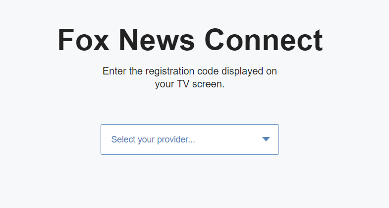 Foxnews.com/connect - Enter Code - www.foxnews.com/connect on roku