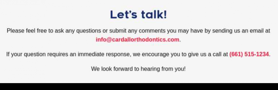 Cardall Orthodontics Cover Image