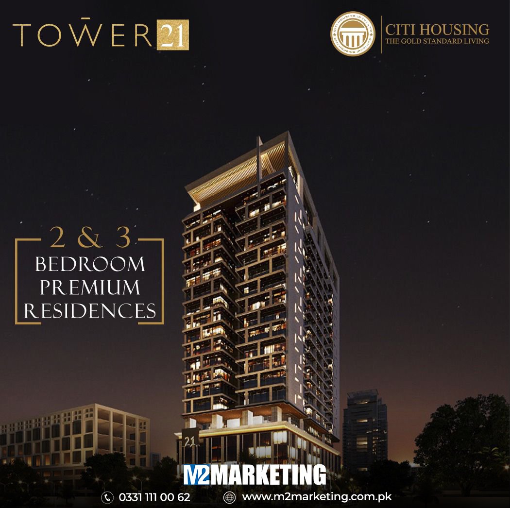 Tower 21 Gulberg Lahore - Citi Housing | Payment Plan | Location