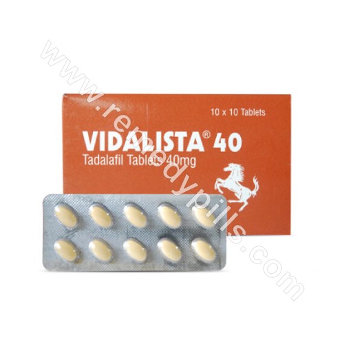Order Vidalista 40Mg Online | Generic Tadalafil | Get 30%OFF