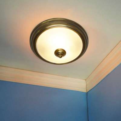 Dish Antique Brass Ceiling Light Profile Picture