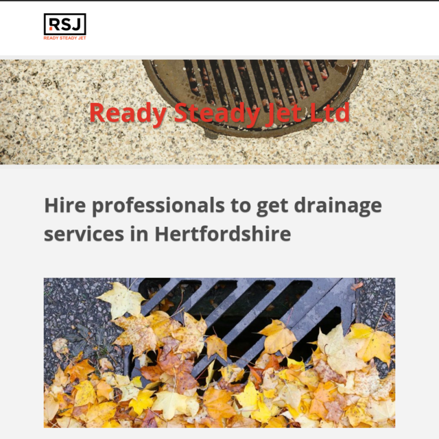 Hire professionals to get drainage services in Hertfordshire