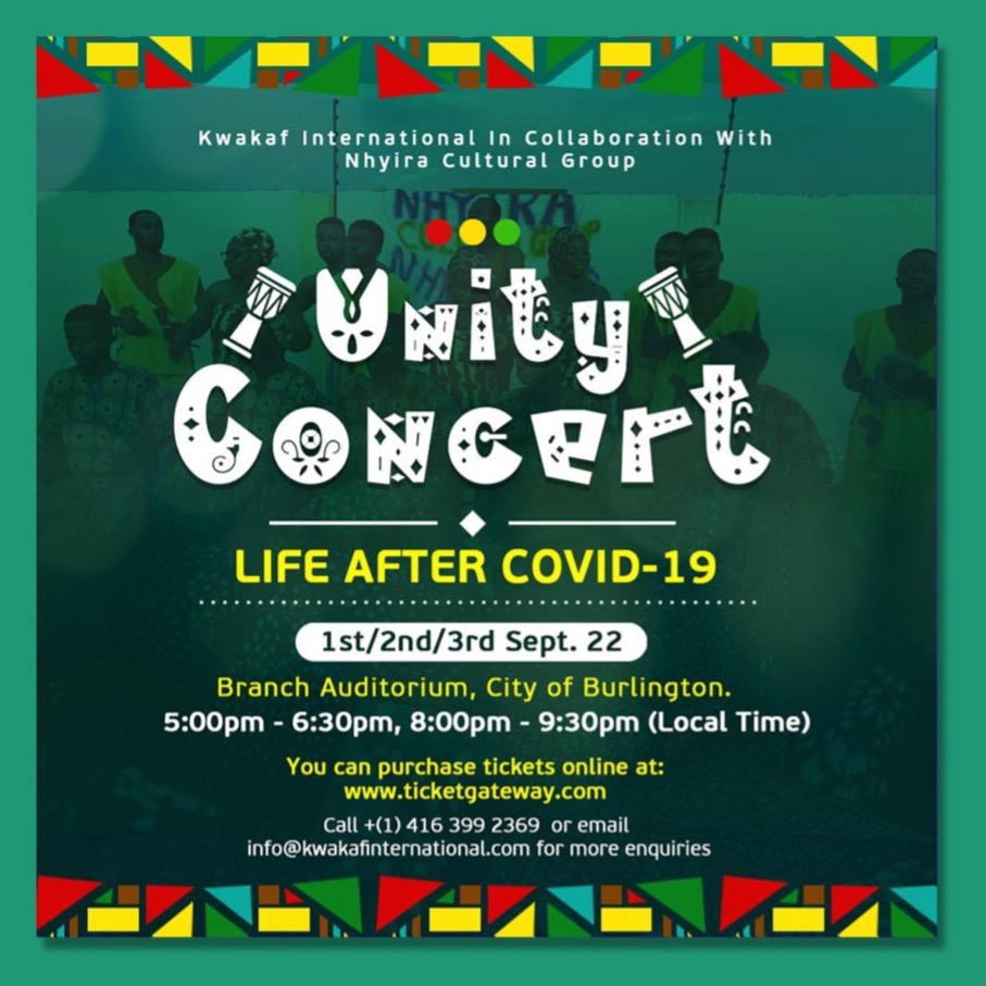 Unity Concert:Life After Covid-19 City of Burlington