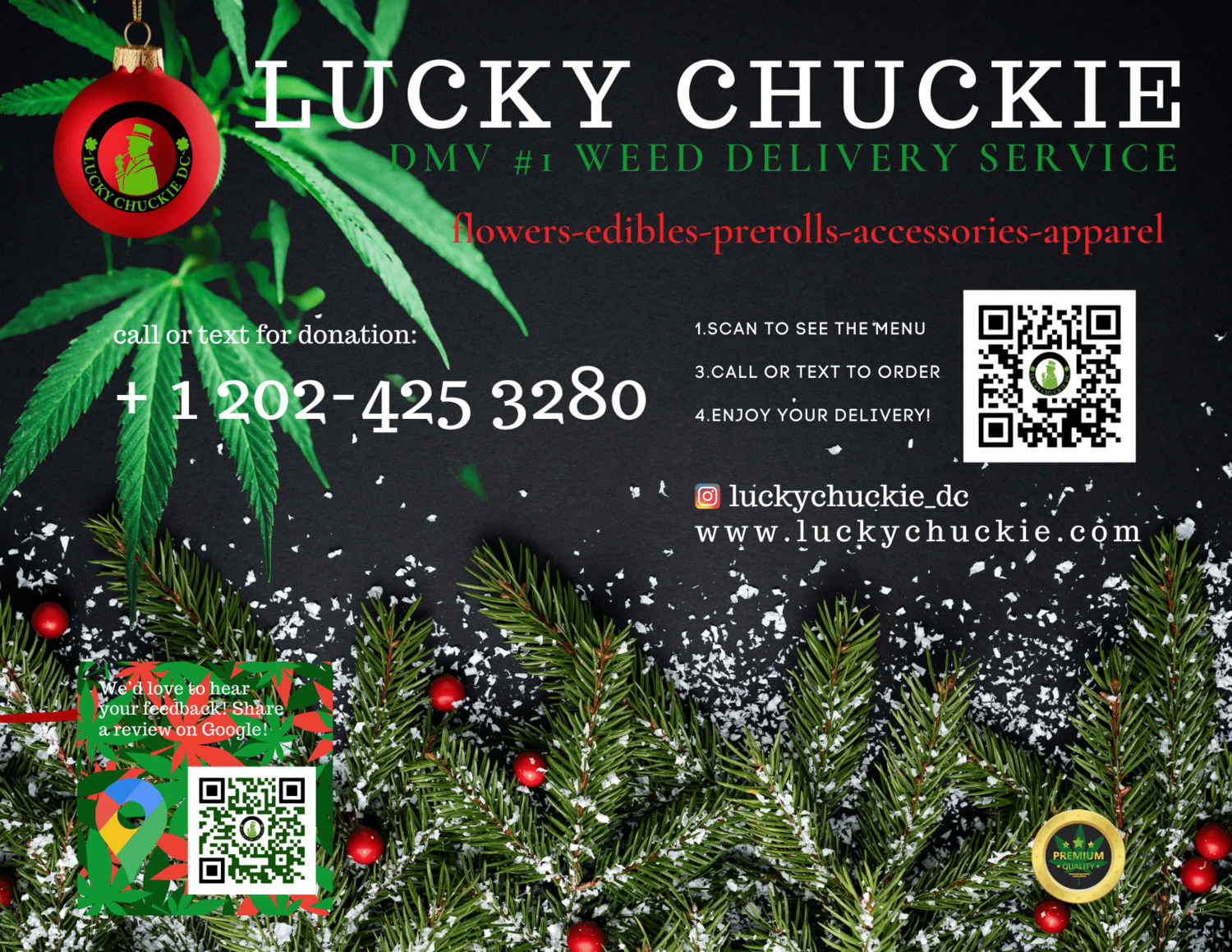 Dispensary in Washington DC - Lucky Chuckie