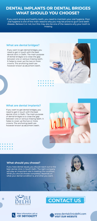 Smile Delhi - The Dental Clinic  - Dental Implants or Dental Bridges: What Should You...