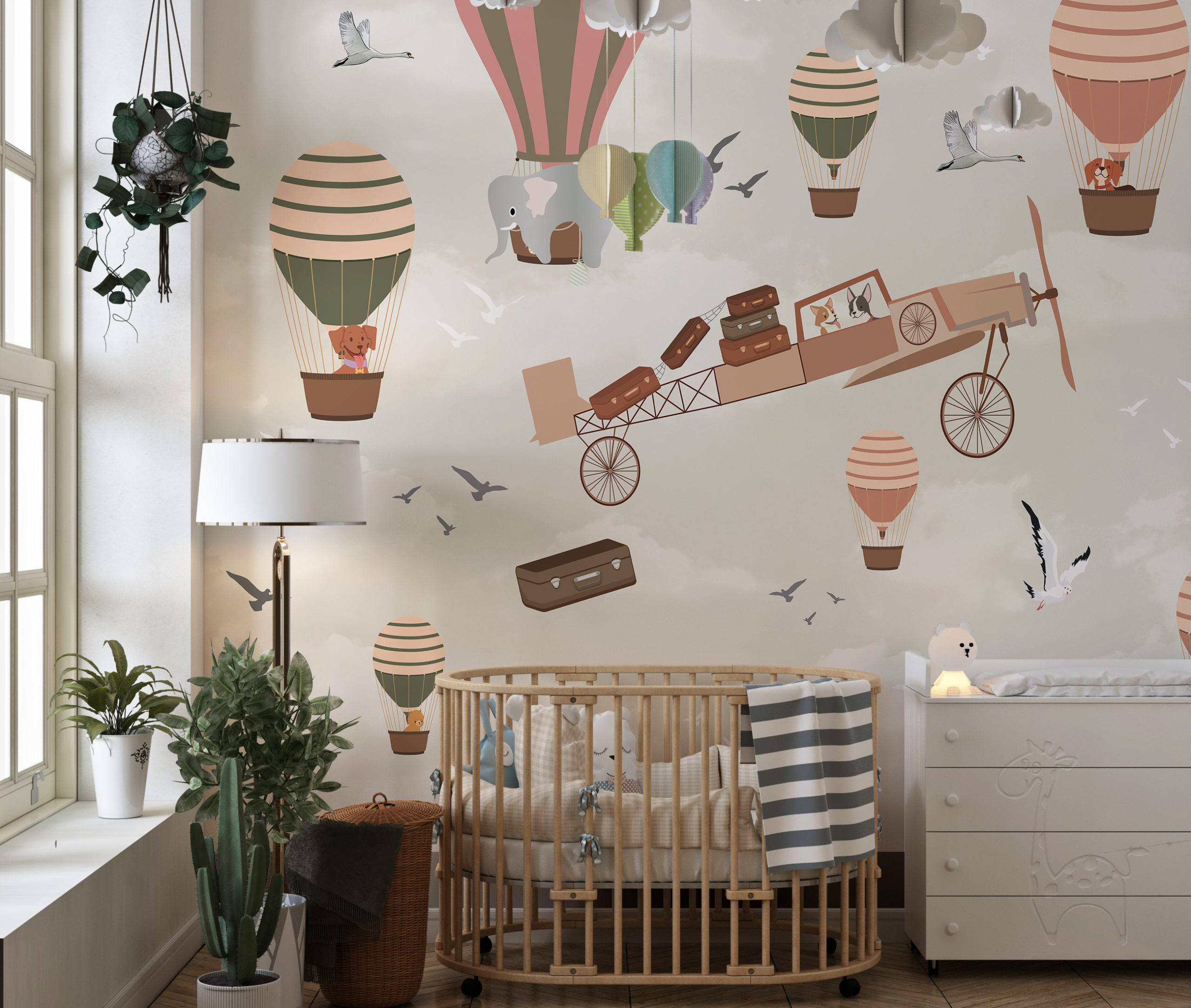 The Ultimate Guide to Balloon Wallpapers for Kids Room Walls » Residence Style