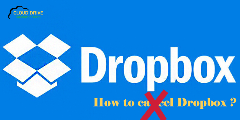 How to Cancel Dropbox Subscription ?