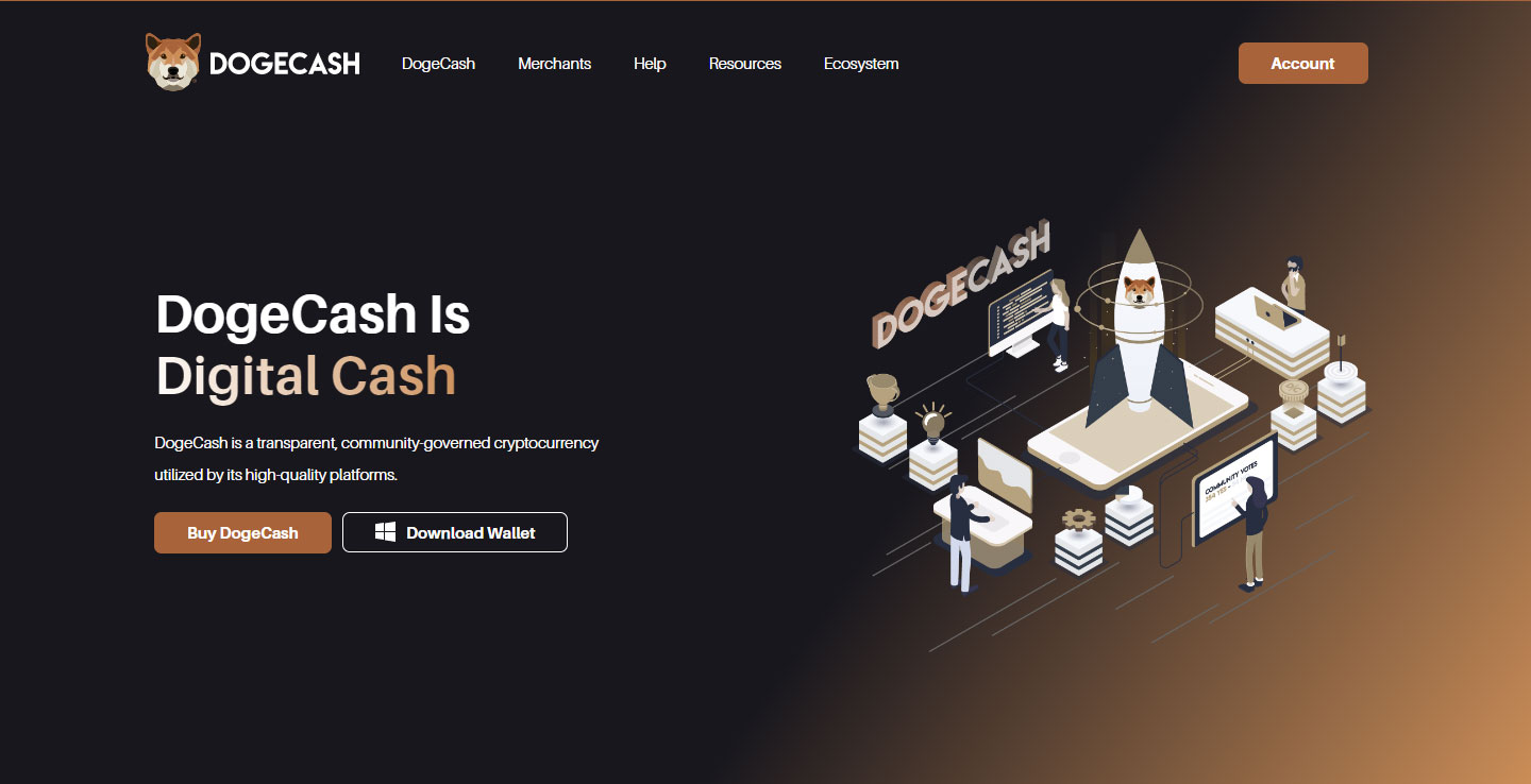 DogeCash Wallet | Light Web Wallet Extension for DogeCash