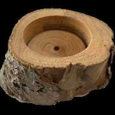 Small Animal Wood Treat Bowl Profile Picture