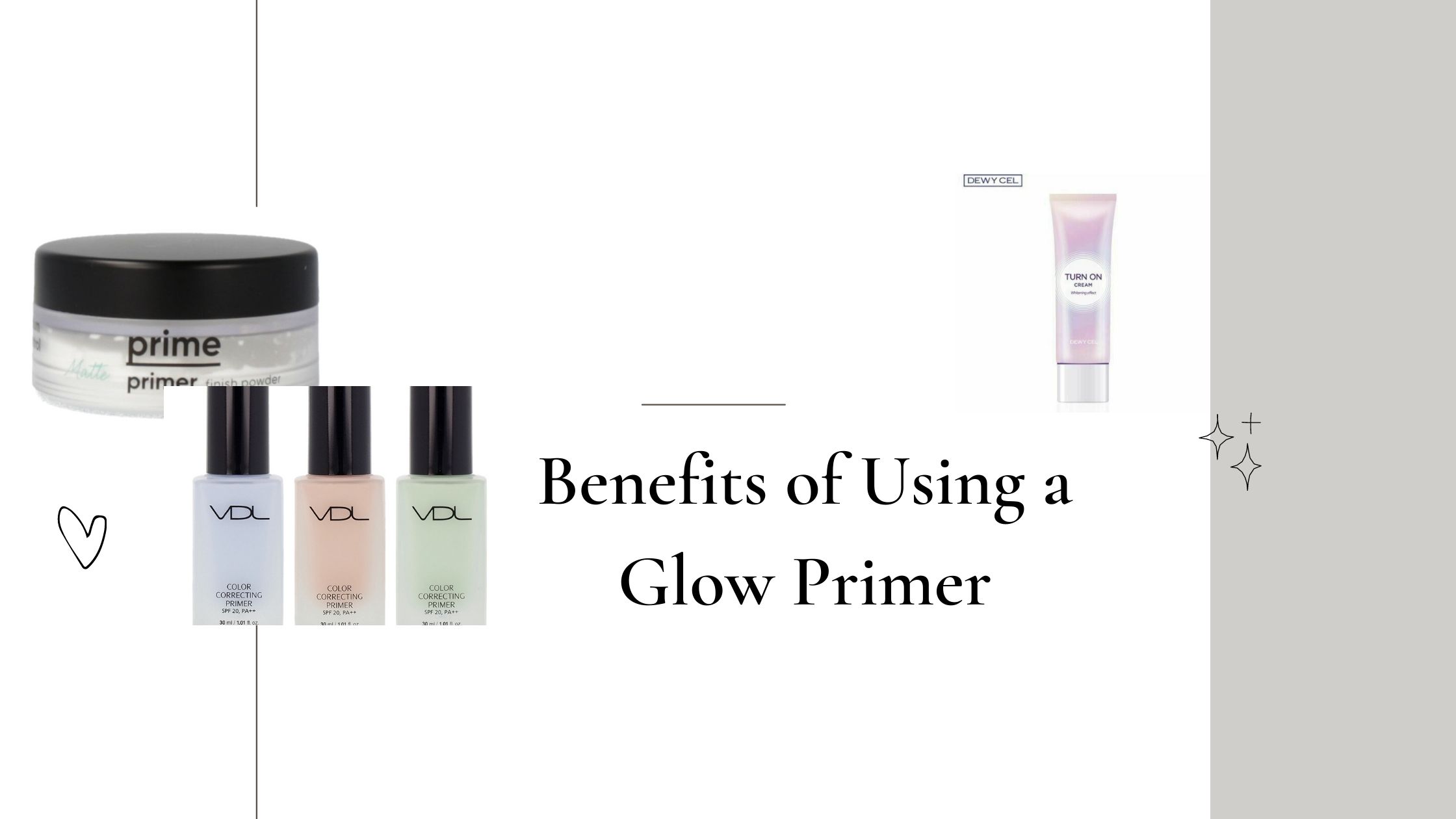 What are the Benefits of Using a Glow Primer - AtoAllinks
