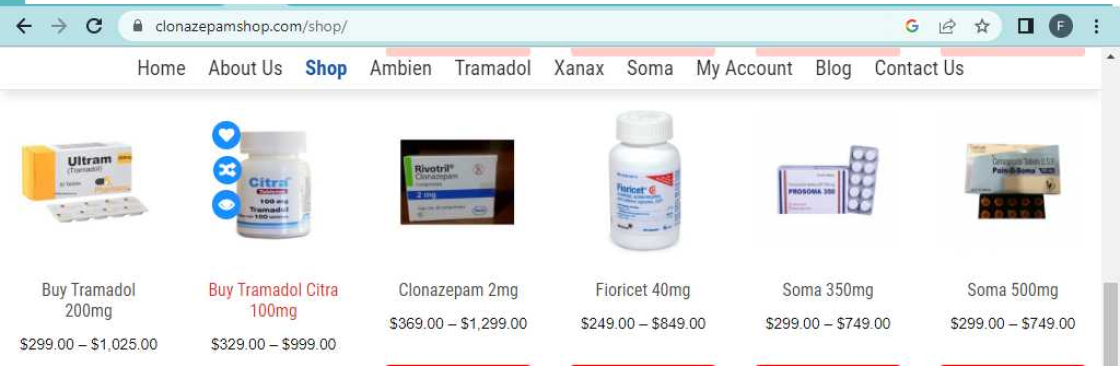 Clonazepam Shop Online US Pharmacy Cover Image