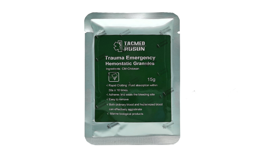 Carboxymethyl Chitosan Hemostatic Agent 15g - Rusun TacMed ®