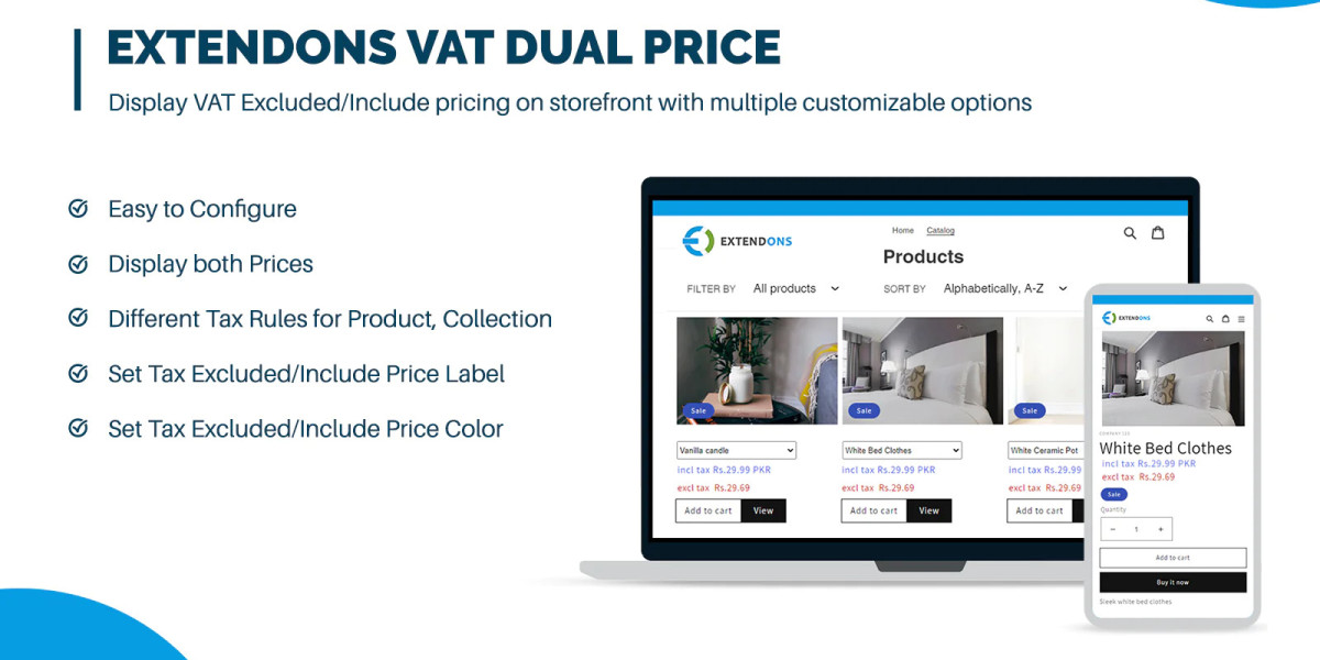 Shopify VAT Dual Pricing App