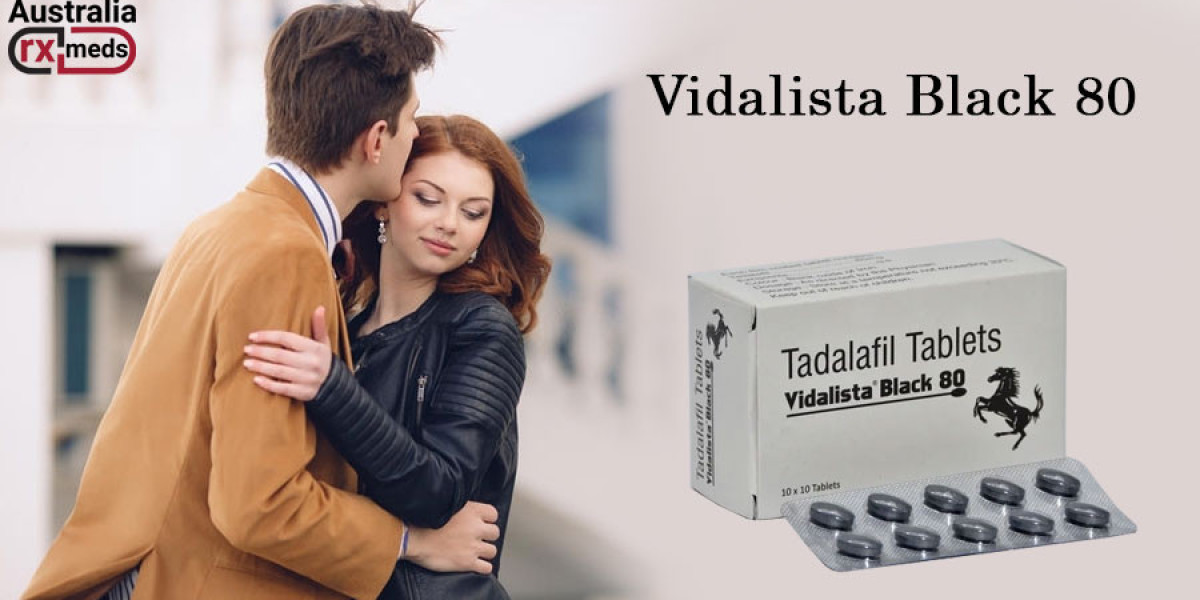 Buy Vidalista Black 80 Mg (Tadalafil): Safe ED Cure At Australiarxmeds