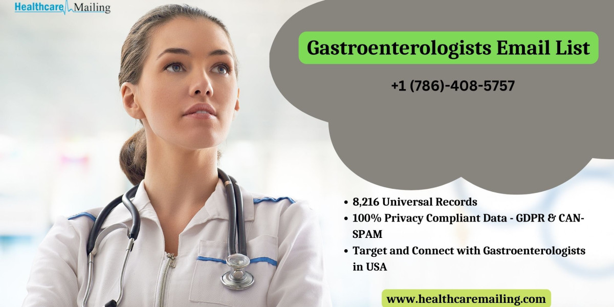 How do you check the Gastroenterologists email list quality?