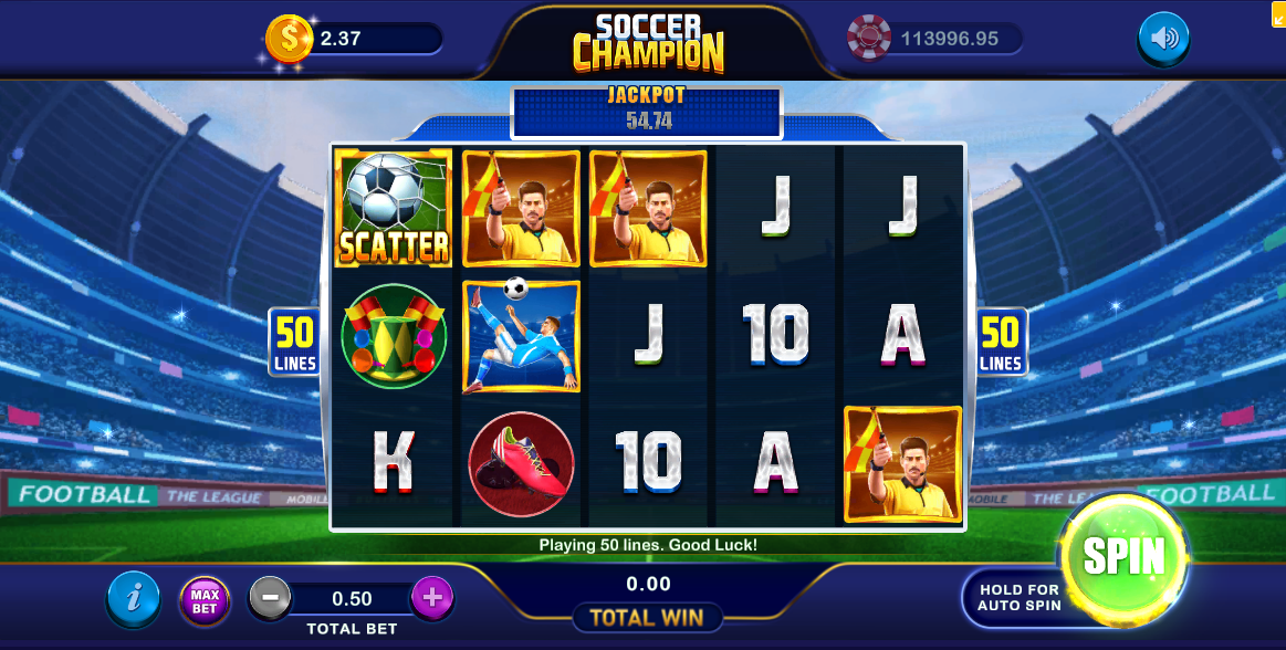 Online Casino Games | Soccer Champion