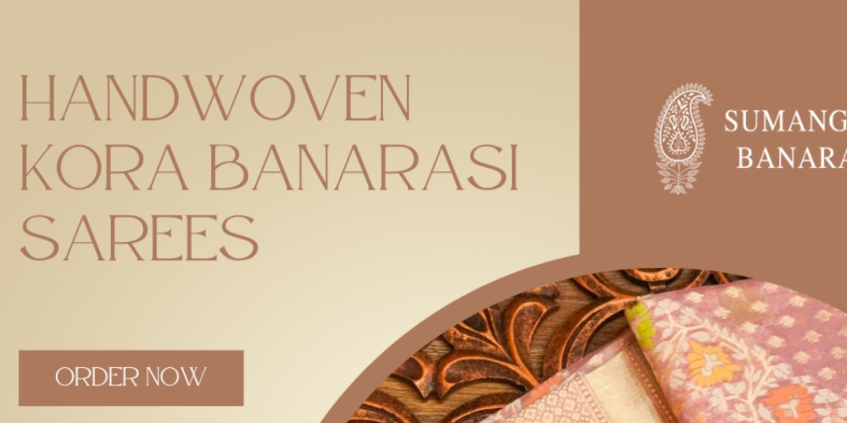 Handwoven Kora Banarasi Saree: The Epitome of Elegance and Tradition