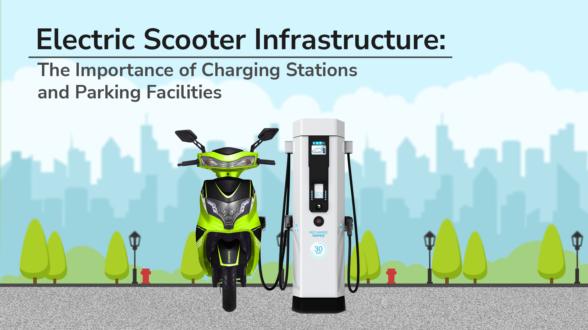 Electric Scooter Infrastructure: Importance of Charging Stations